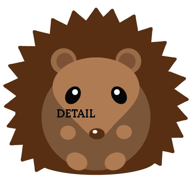 657x657 Hedgehog Clipart Woodland