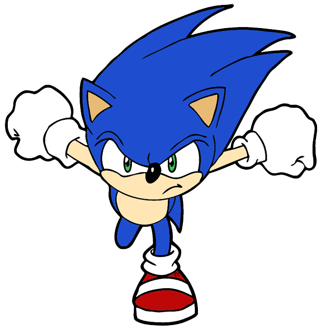 650x667 Sonic The Hedgehog Clipart Clipartfest