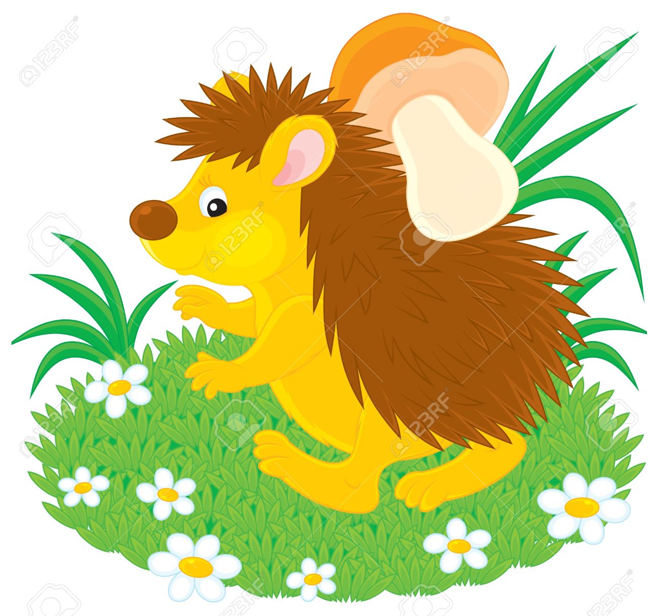 1300x1219 Top 86 Hedgehog Clip Art