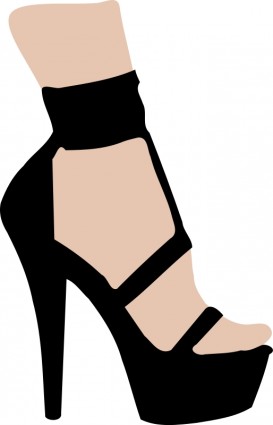 273x425 High Heels Clip Art