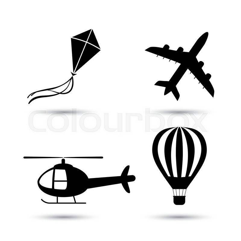 800x800 Set Of Aircrafts Icons