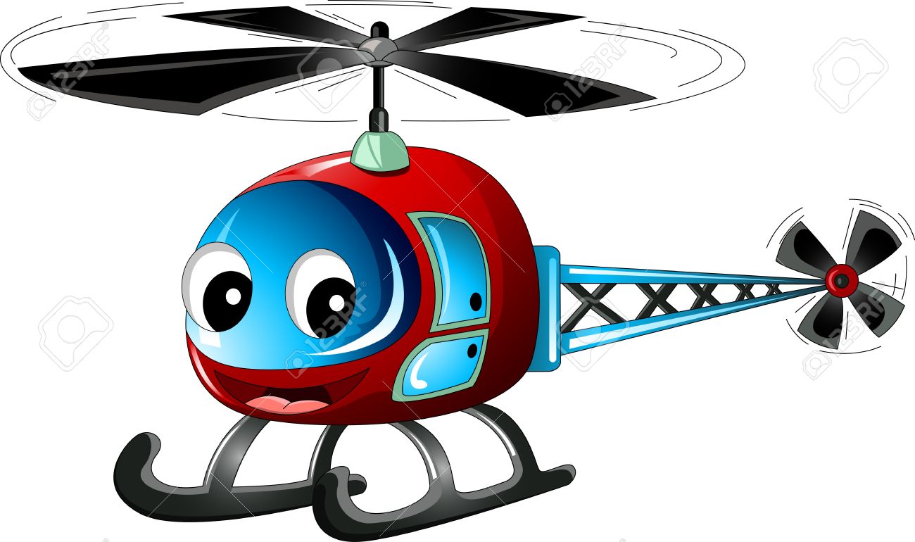 1300x770 Helicopter Clipart Cartoon