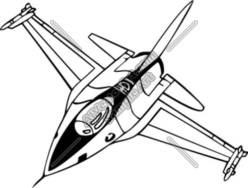 500x380 Top 64 Jet Clip Art