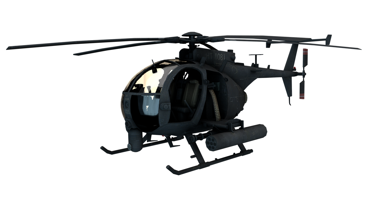 1280x720 Helicopter Nineteen Isolated Stock Photo By