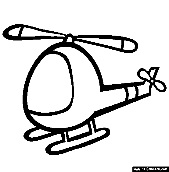 554x565 Helicopter Clipart Line Drawing