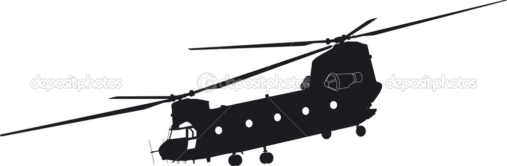 1024x336 Chinook Helicopter Clipart