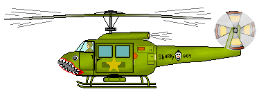374x129 136 Military Helicopters Tiny Clipart