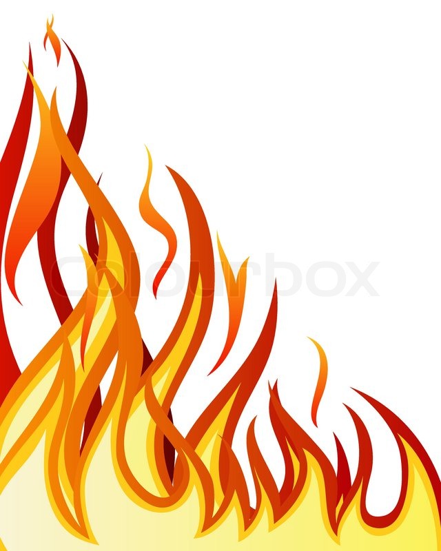 640x800 Hell Clipart Flames Background
