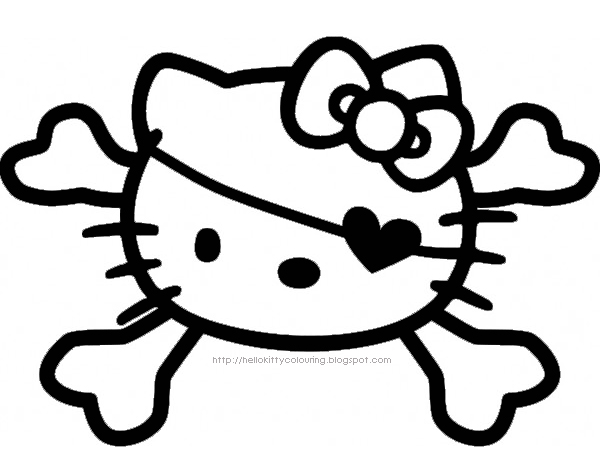 600x471 The Cutest Hello Kitty Colouring Pages Ever Bebo Pandco