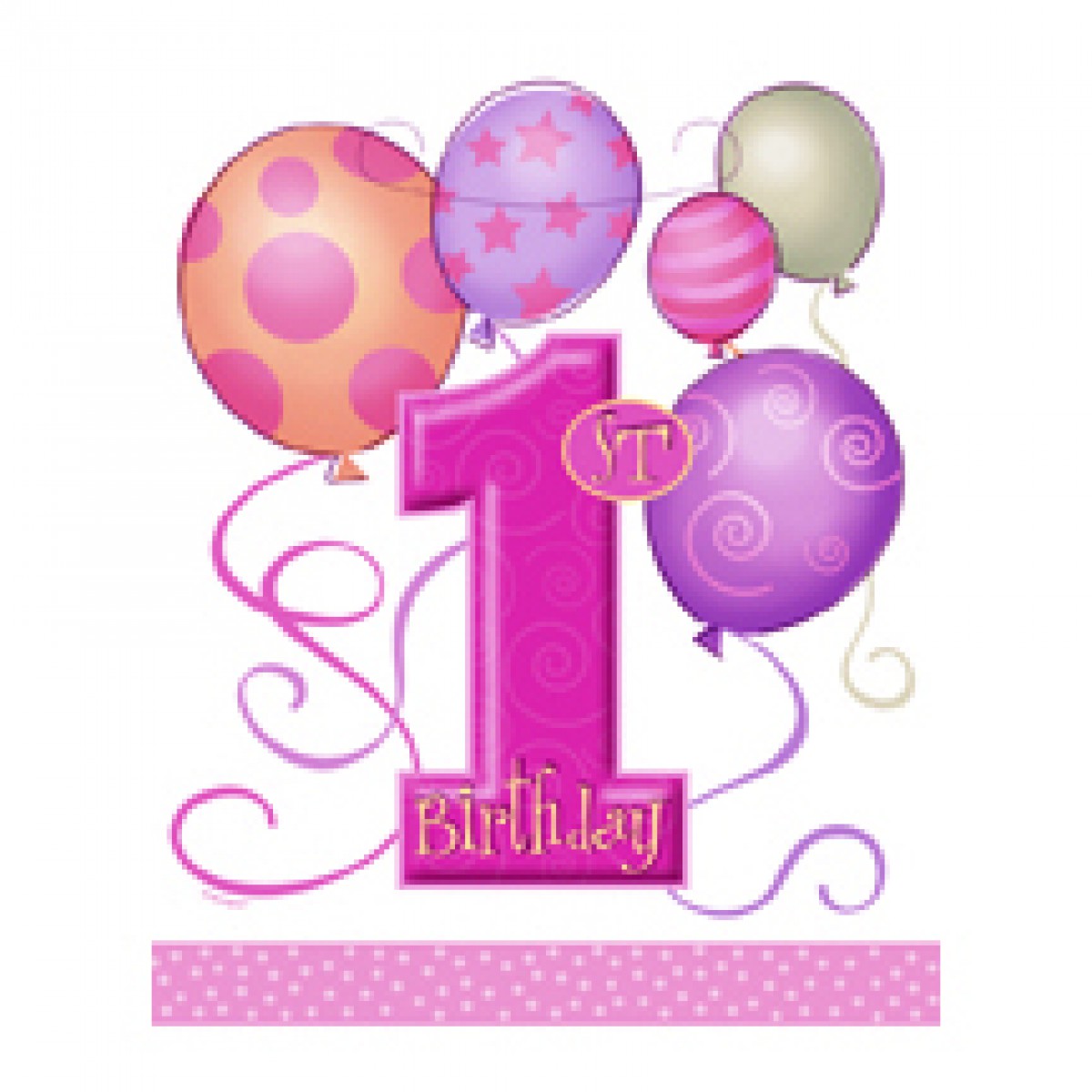 1200x1200 Hello Kitty 1st Birthday Clipart
