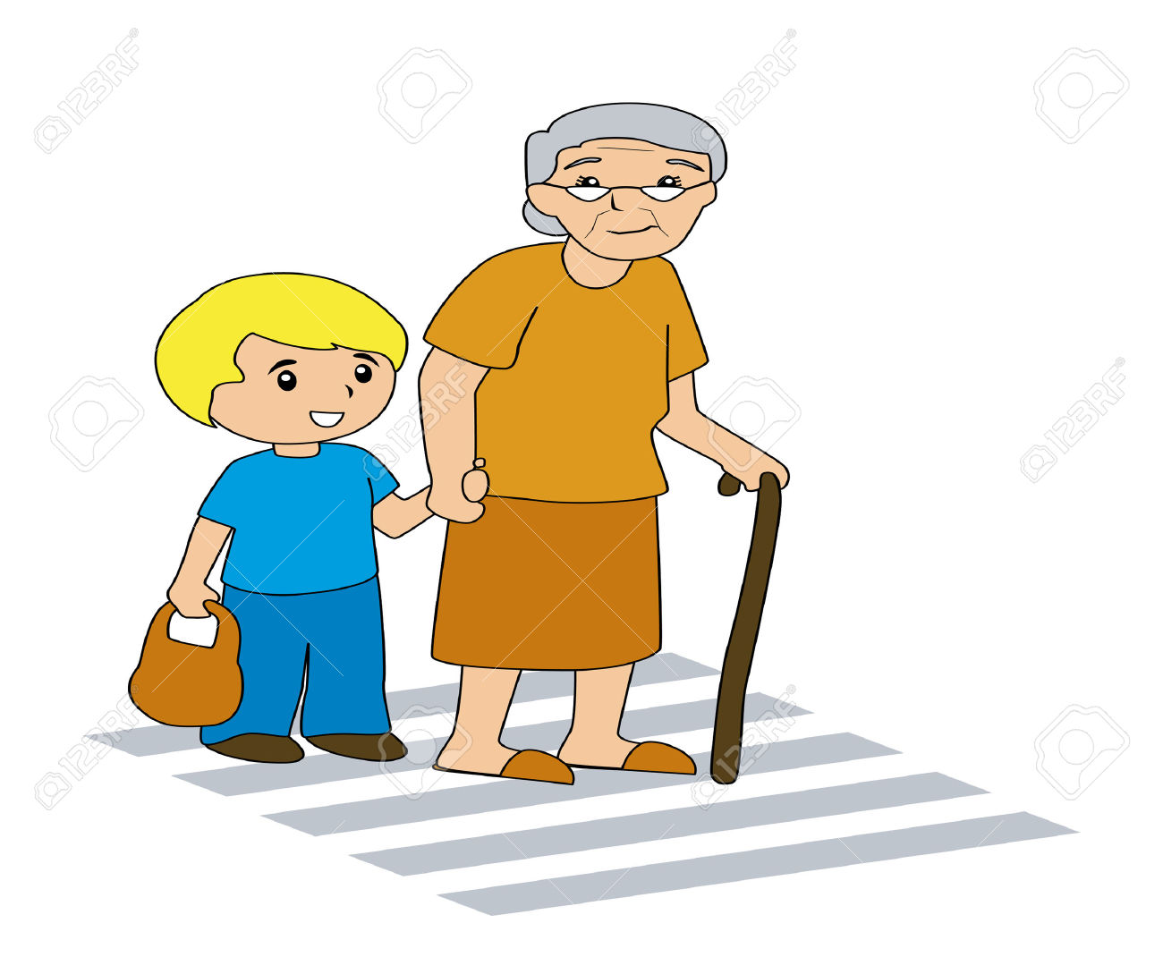 1300x1089 Helping Old People Clip Art