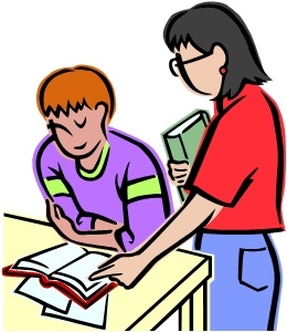 260x300 Student Helping Teacher Clipart Letters Example