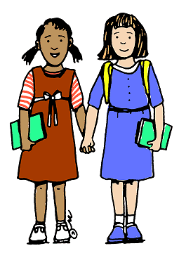 255x360 Hug Clipart Friends Helping Friend