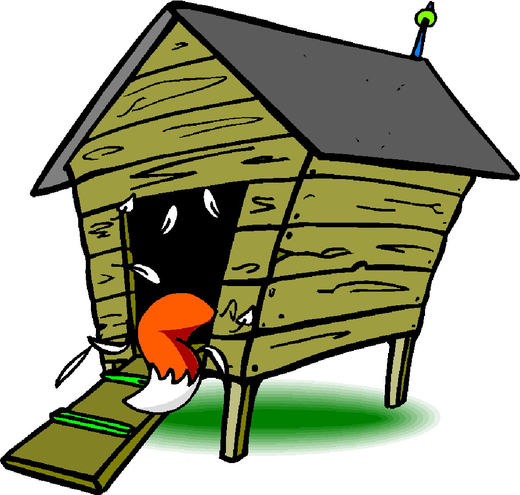 1024x976 Chick Clipart Chicken House