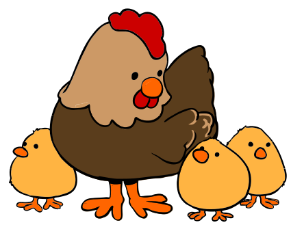 425x332 Cute Chicken Clipart Clipart 2 Other's Art Hens