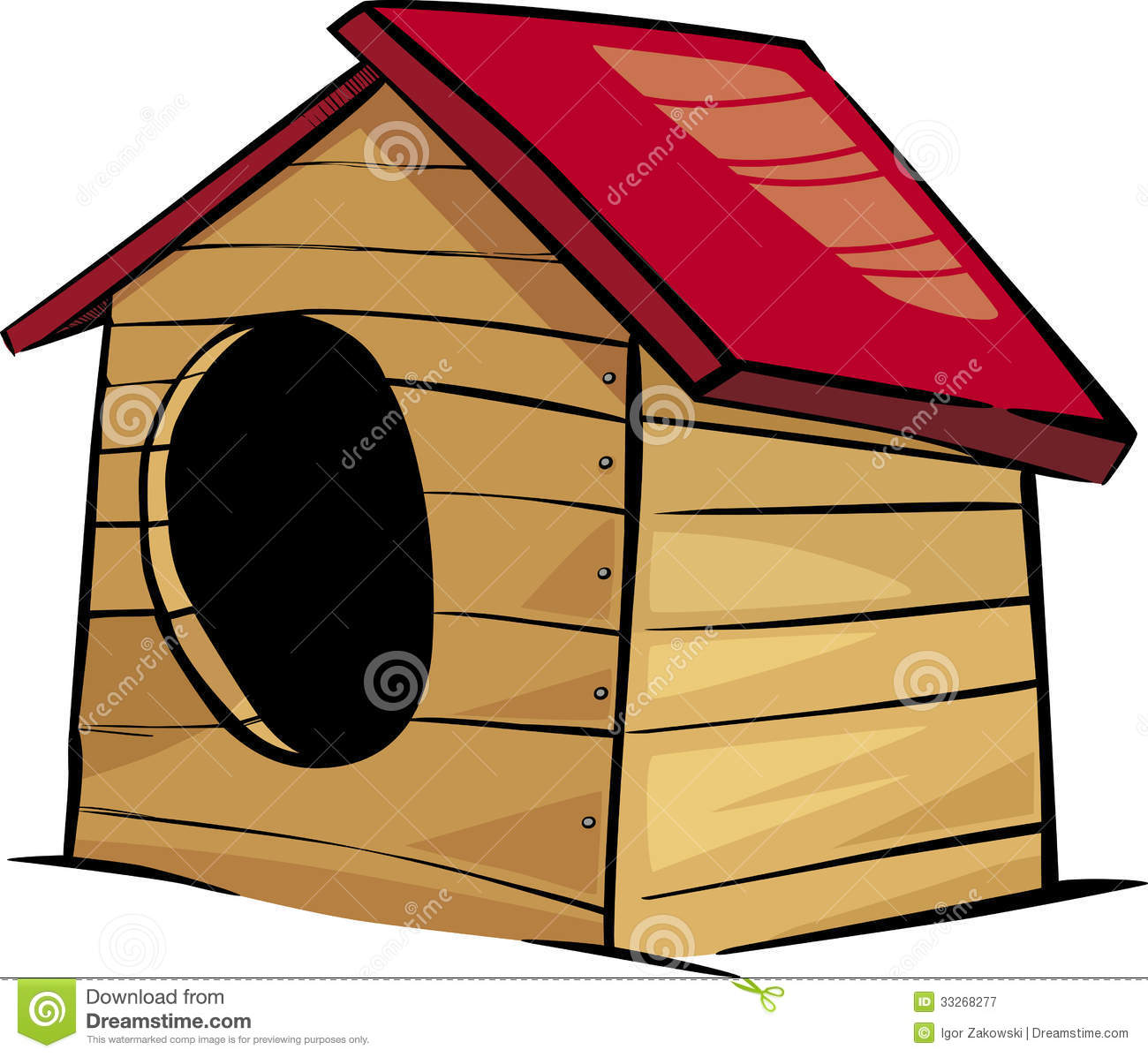 1300x1197 Dog House Clipart Black And White Clipart Panda