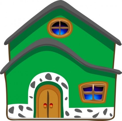 425x423 Hen House Clip Art, Vector Hen House