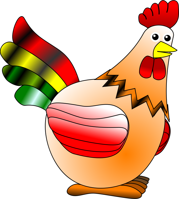 718x800 Hen Download Chicken Cartoon Clip Art Vector Free Clipart Image