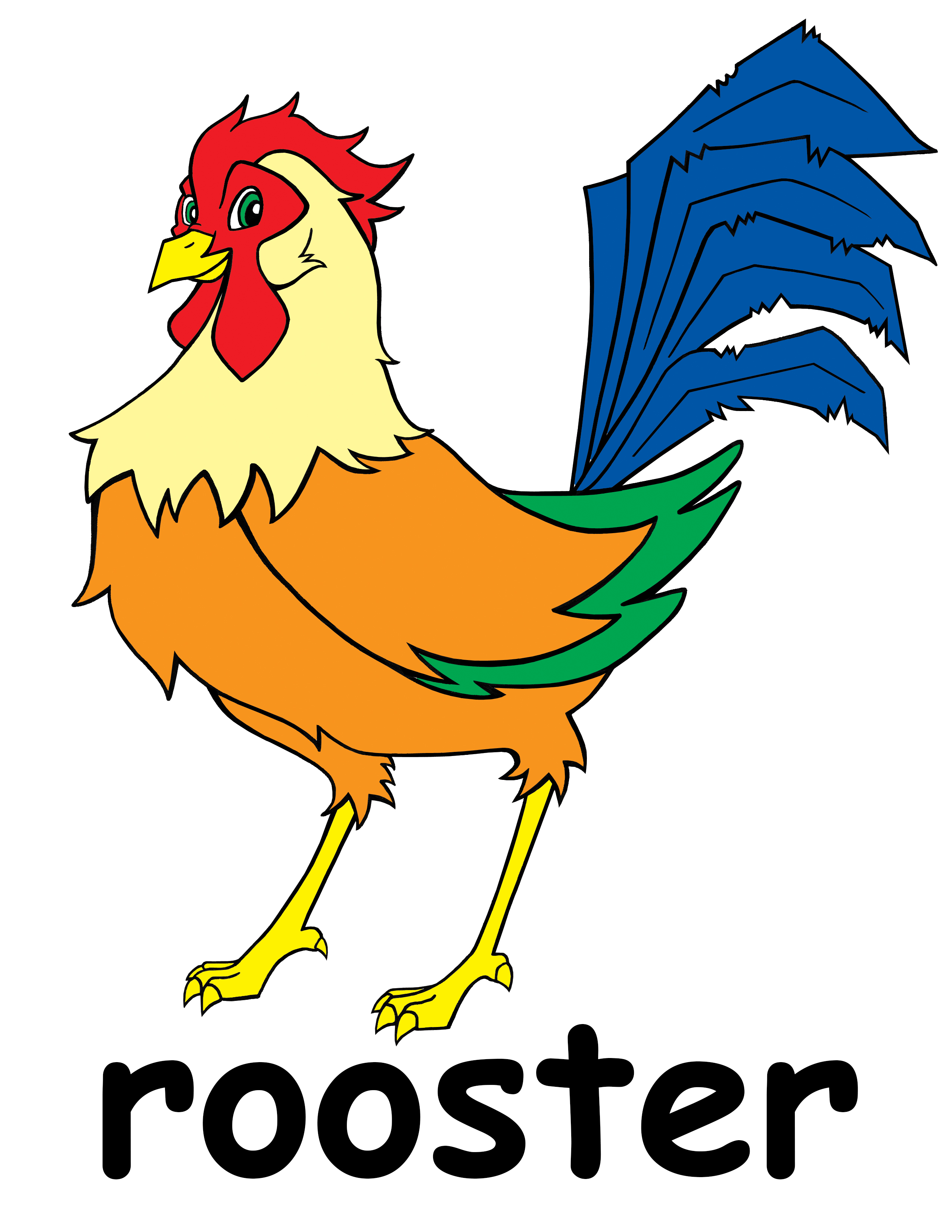 2550x3300 Animl Clipart Hen
