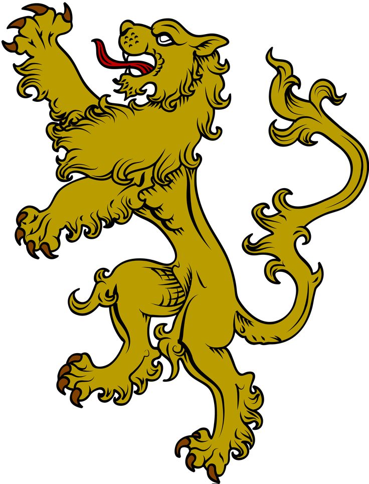 Heraldic Lion Clipart