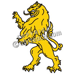 300x300 Medieval Clipart Lion