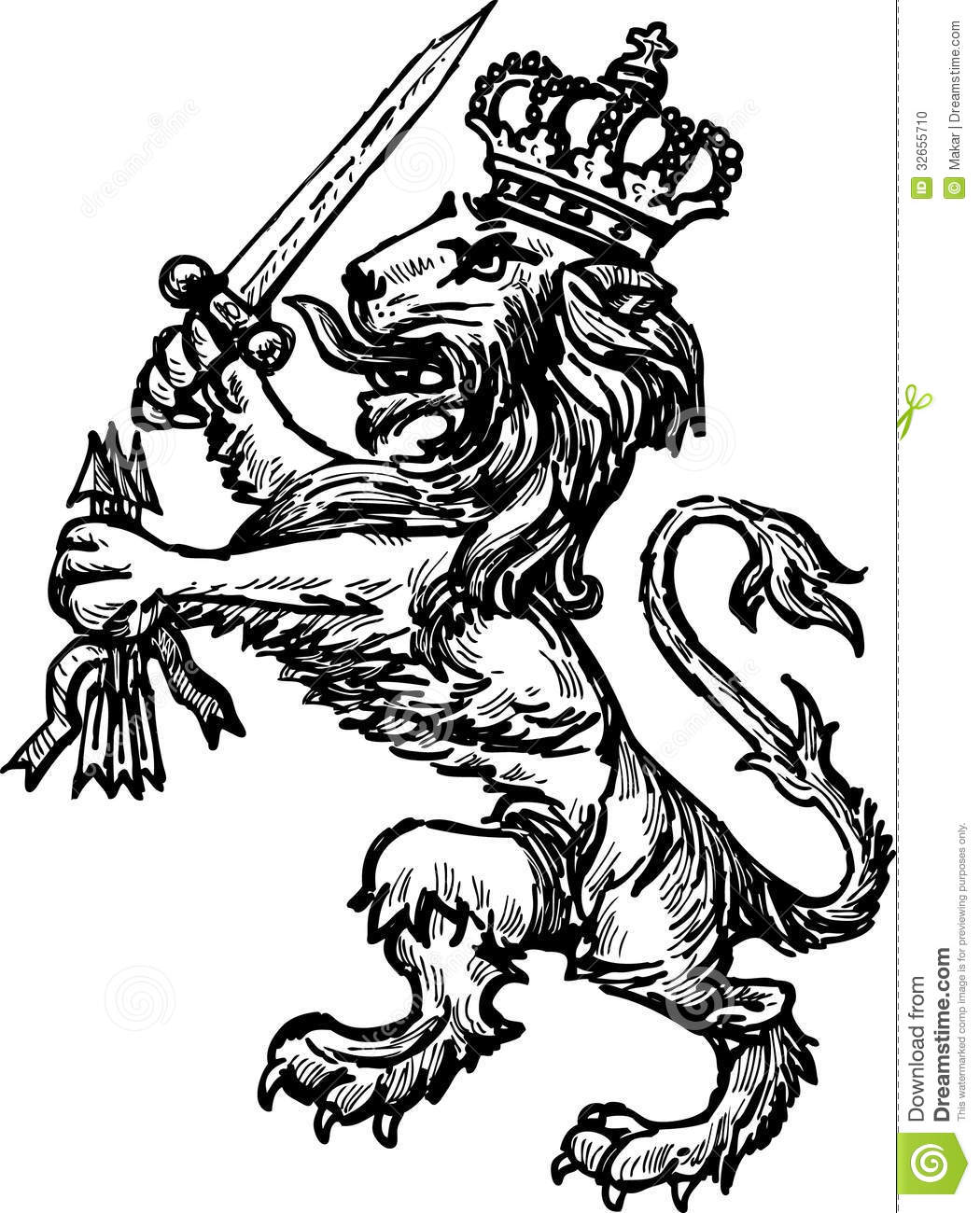 1050x1300 White Lion Clipart Heraldry