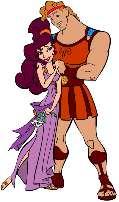400x677 Hercules And Megara Clip Art Disney Clip Art Galore