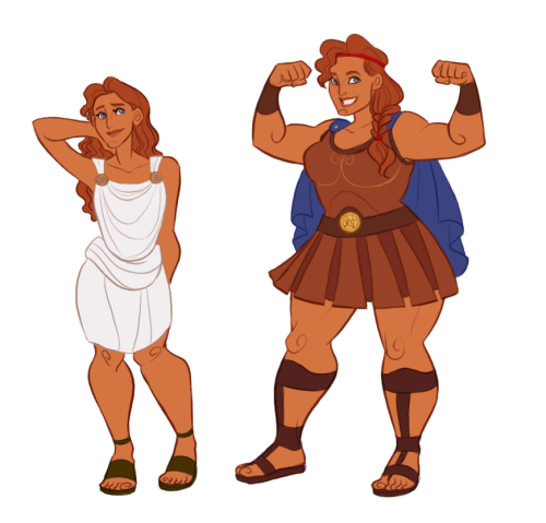 500x479 Art Disney Hercules Rule 63 Hyperbali