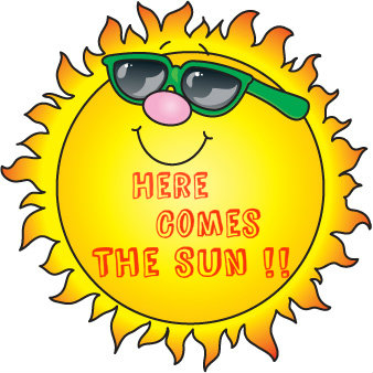 338x338 Enjoying The Sun Clip Art Cliparts