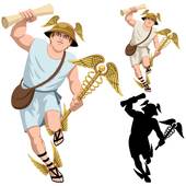 170x170 Clipart Of Greek God Hermes K18994455