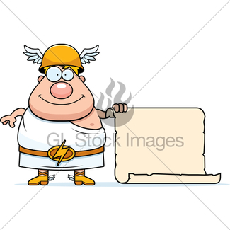 325x325 Happy Cartoon Hermes Gl Stock Images