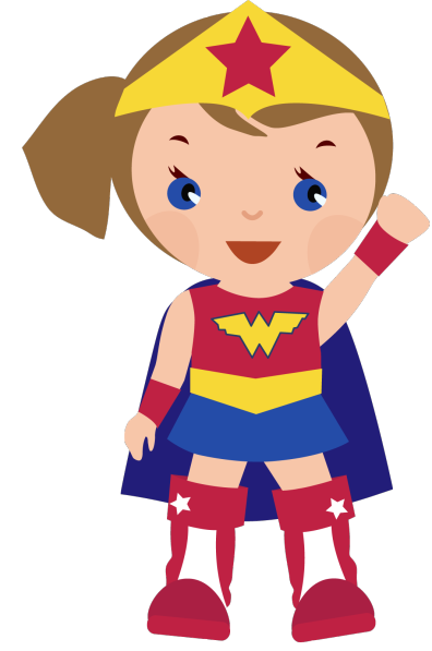 396x597 Free Super Hero Clip Art