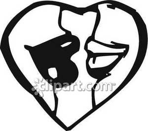 300x266 Two Lips Kissing Clipart