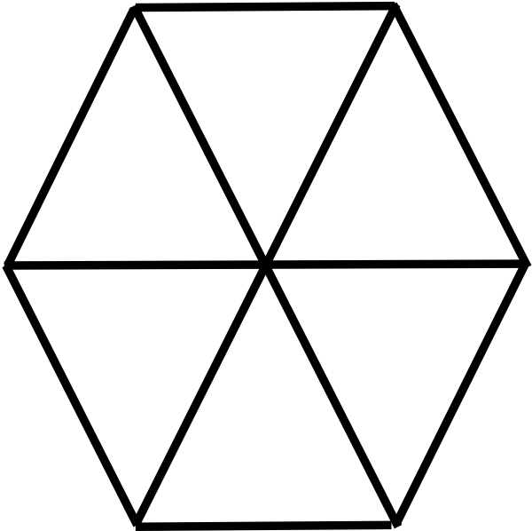 600x598 Hexagon Plain 2 Clip Art