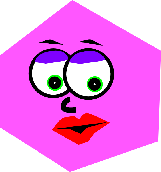 564x600 Mrs Hexagon Clip Art