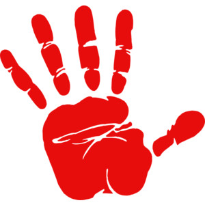 300x300 Handprint Clipart High Five