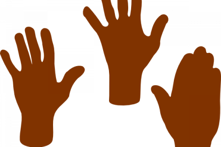 450x300 High Five Hand Clip Art