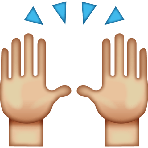 480x480 High Five Transparent Png