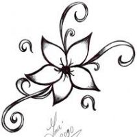 200x200 Easy Sketches Of Flowers