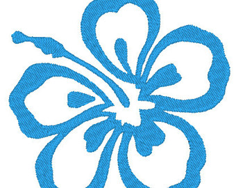 340x270 Hibiscus Embroidery Etsy