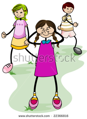 344x470 Hide And Seek Clipart