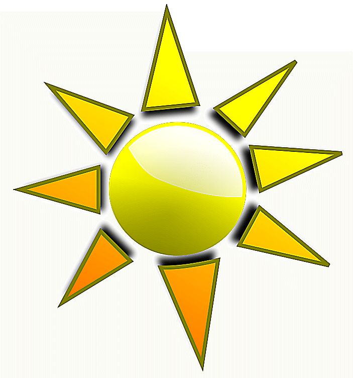 703x752 The Best Sun Clip Art Ideas Planet Vector, Cute