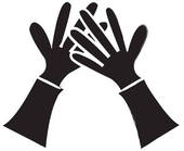 170x139 High Five Clip Art
