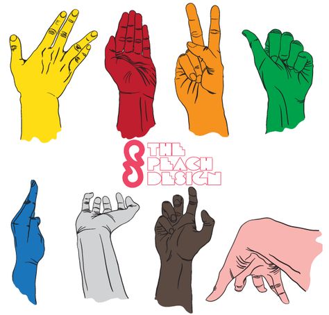 474x454 Hand Drawn Hands Vector Illustrator Pack Free Free Hands Vector