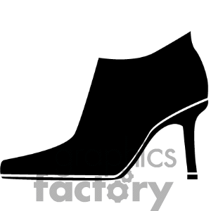 300x300 Heels Clipart Monochrome