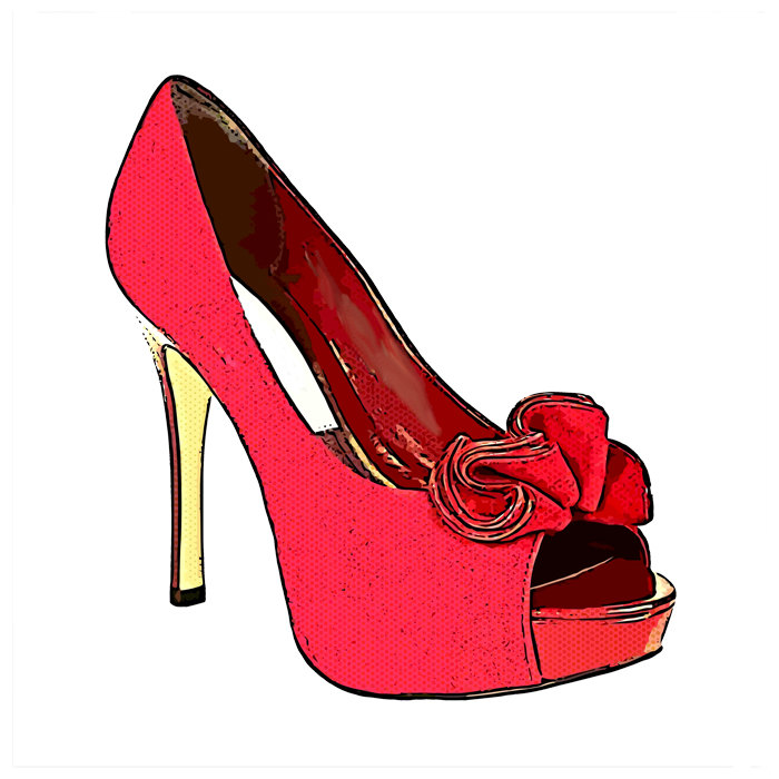 700x700 Clipart High Heels Red Shoe Clipartfest 2
