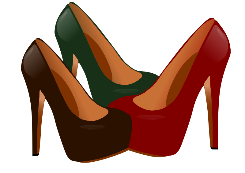 800x566 Heels Clipart High Heeled Shoe