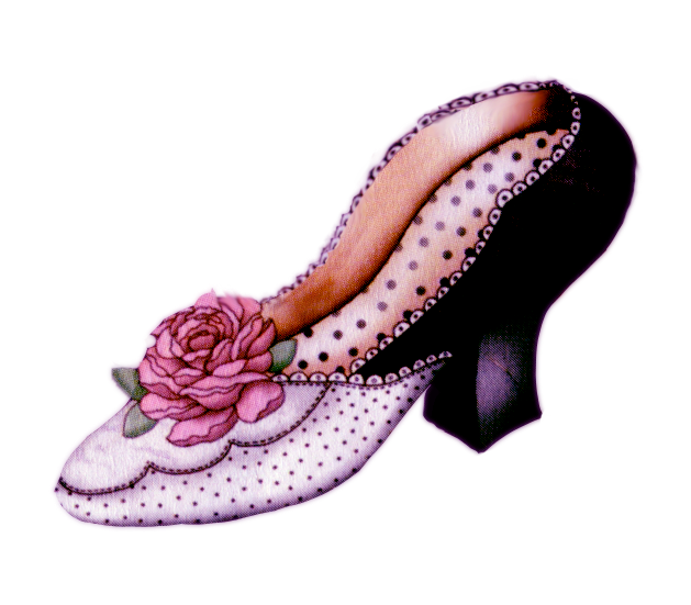 629x551 Heels Clipart Vintage Shoe