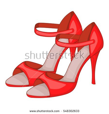450x470 Tango Shoes Clipart