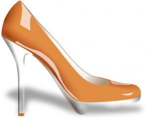 300x244 Glossy High Heel Shoe Clip Art Download